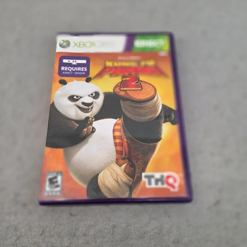 Kung Fu Panda 2 Xbox‎ 360 Kinect THQ Video Game Action Adventure E10+